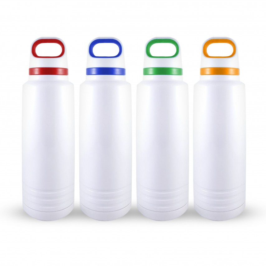 GARRAFA TÉRMICA EM AÇO 600ml - PERSONALIZADA