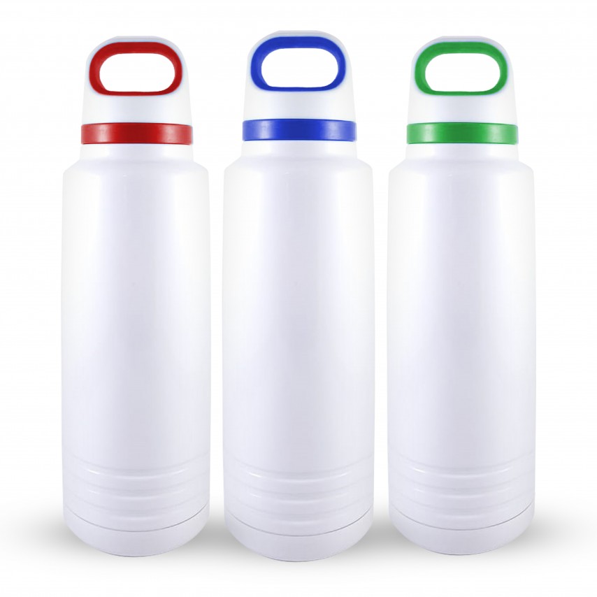 GARRAFA TÉRMICA EM AÇO 600ml - PERSONALIZADA